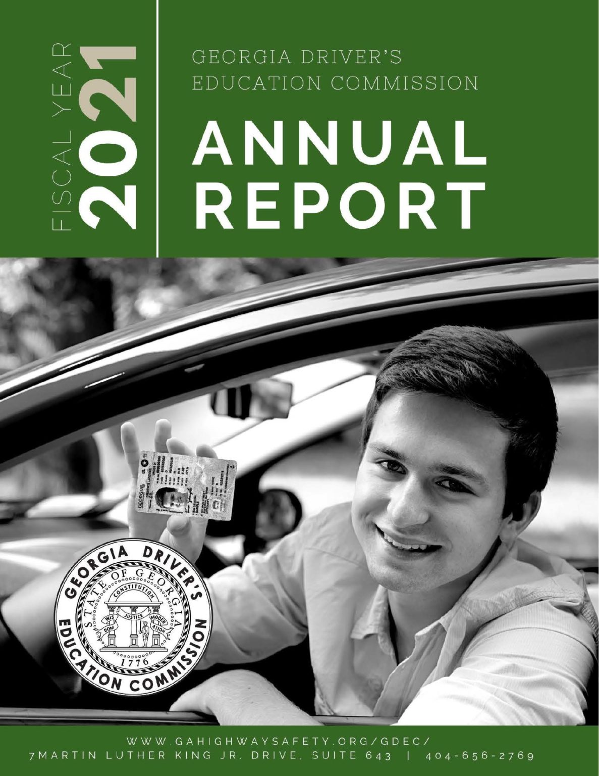 Georgia Driver S Education Commission Home Georgia Governor S   Cover 2021 Fy 1187x1536 